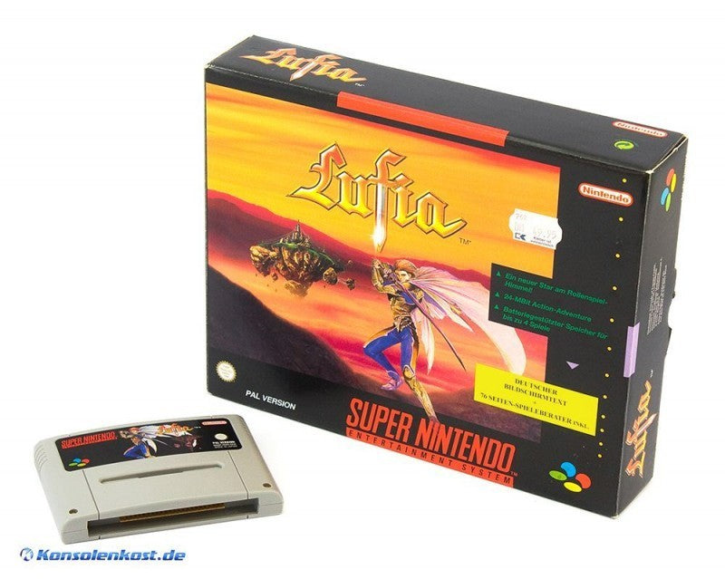Lufia + Spieleberater (DE) — Big Box