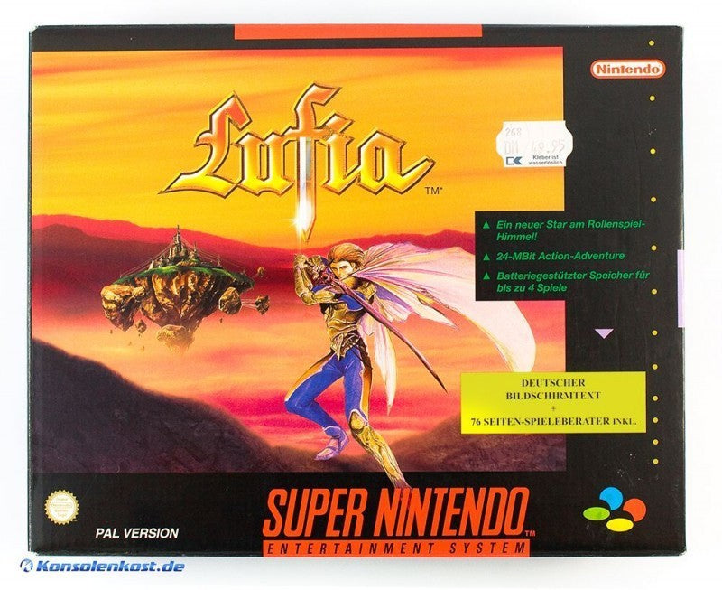 Lufia + Spieleberater (DE) — Big Box