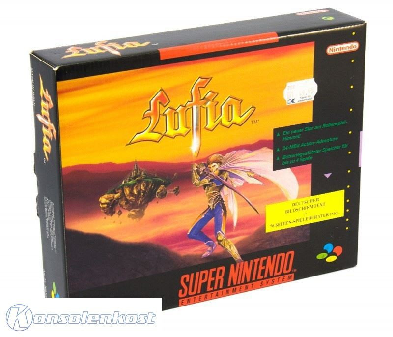 Lufia + Spieleberater (DE) — Big Box