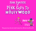 Pink Goes to Hollywood