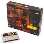 Secret of Evermore + Spieleberater (DE) — Big Box