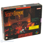 Secret of Evermore + Spieleberater (DE) — Big Box