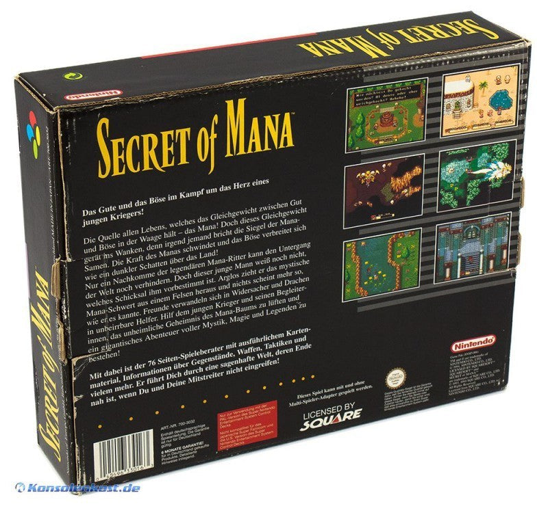 Secret of Mana + Spieleberater