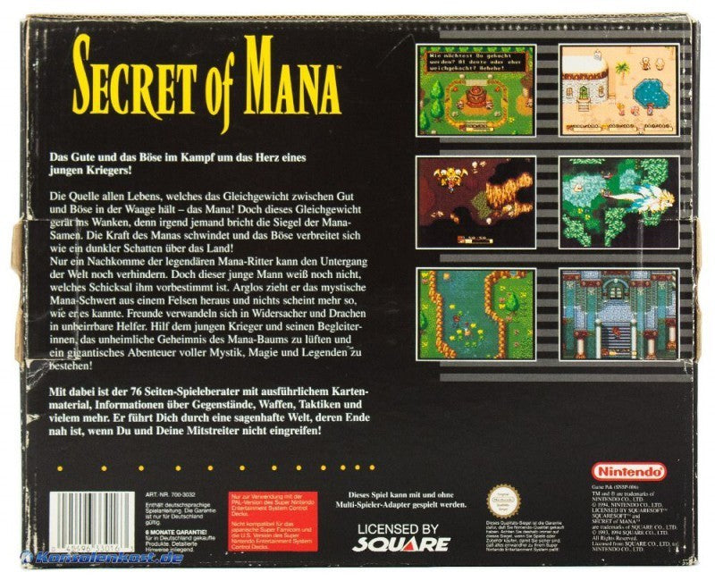 Secret of Mana + Spieleberater