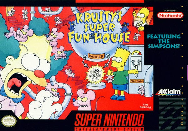 Simpsons - Krusty's Super Fun House (US)