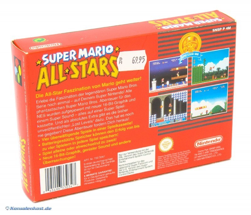 Super Mario All-Stars [Classic Serie] (DE)