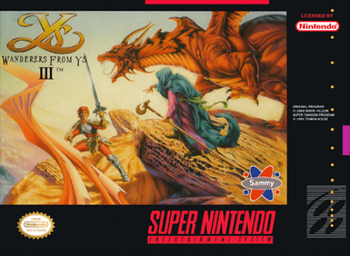 Ys III: Wanderers from YS (US)