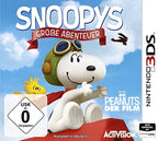 Snoopys Große Abenteuer: Snoopy und Woodstock auf dem vollständigen Cover mit USK ab 0 und Activision-Logo.
