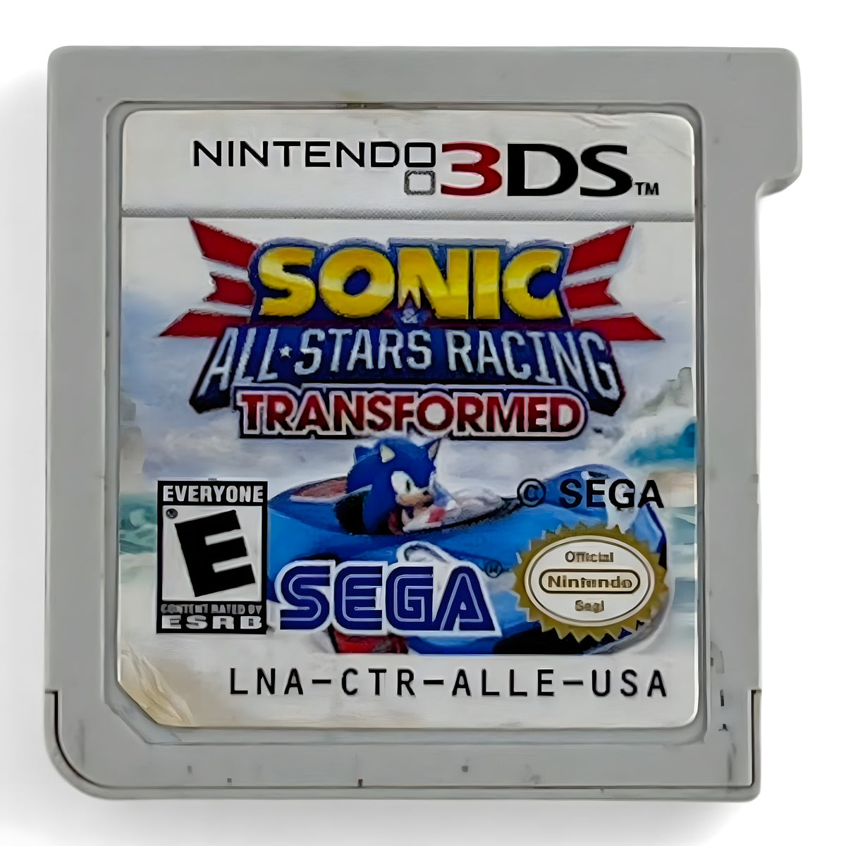 Das Cover von Sonic All-Stars Racing Transformed für Nintendo 3DS