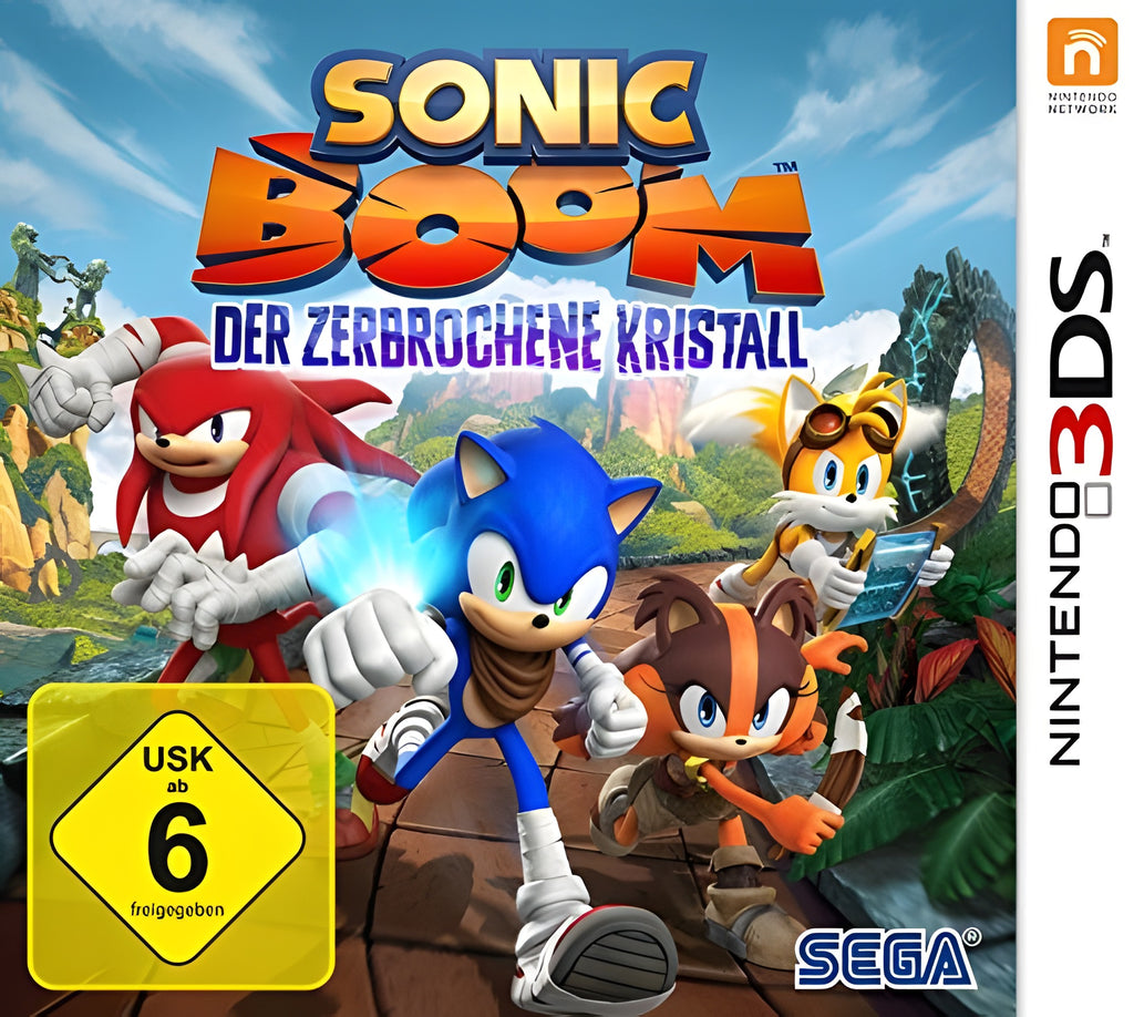 Das Cover von Sonic Boom: Der zerbrochene Kristall für Nintendo 3DS
