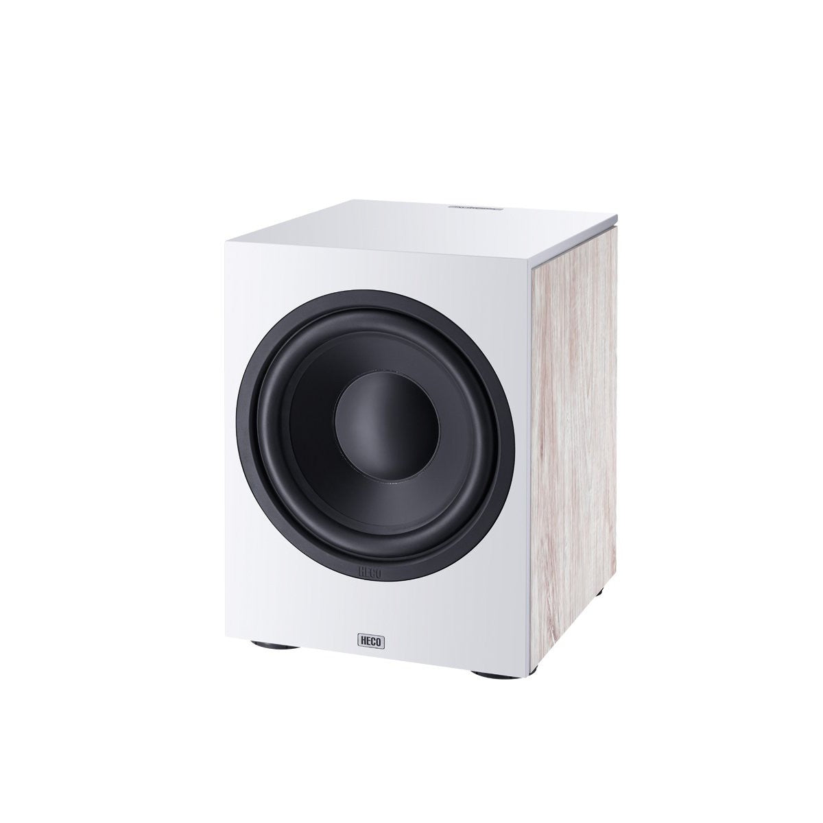 Heco Aurora Sub 30 A, Aktiver Bassreflex Subwoofer weiß