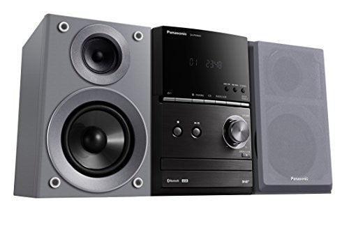 SA 384: Panasonic SC-PM602EG-S Micro HiFi System silber BESCHÄDIGT