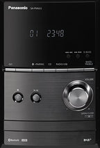 SA 384: Panasonic SC-PM602EG-S Micro HiFi System silber BESCHÄDIGT