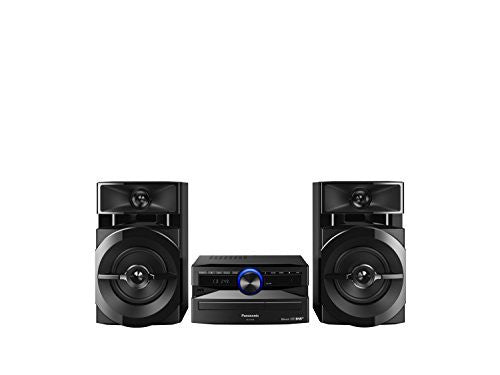 Panasonic SC-UX104EG-K CD Musiksystem, USB, DJ Jukebox, 300 Watt RMS schwarz