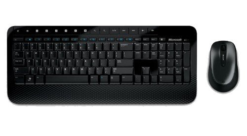 Wireless Desktop 2000 Keyboard & Mouse schwarz QWERTY-Layout [Microsoft]