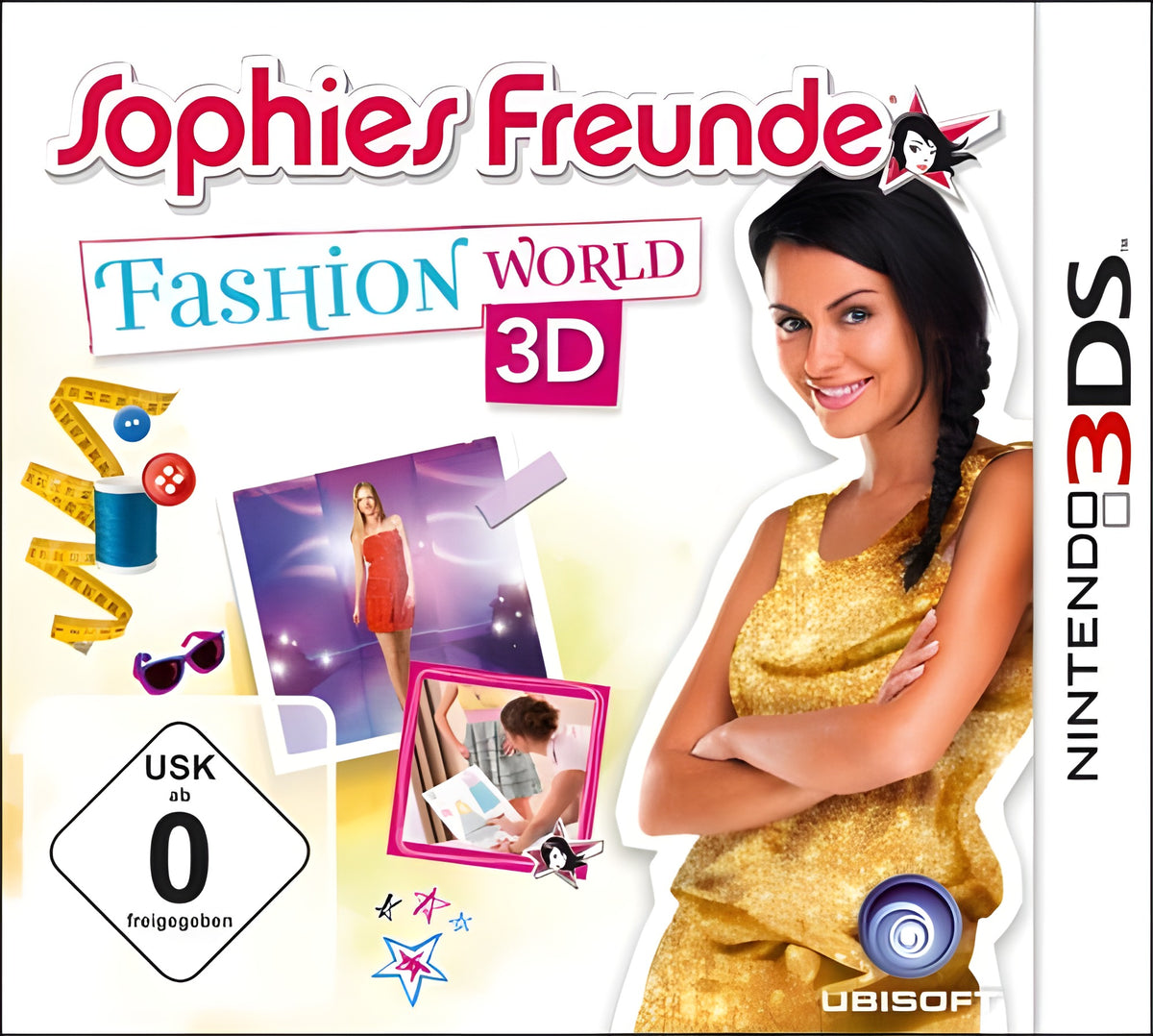 Das Cover von Sophies Freunde: Fashion World 3D für Nintendo 3DS