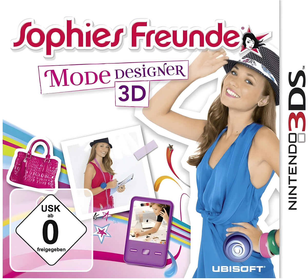 Das Cover von Sophies Freunde: Mode Designer 3D ex Trendsetter für Nintendo 3DS