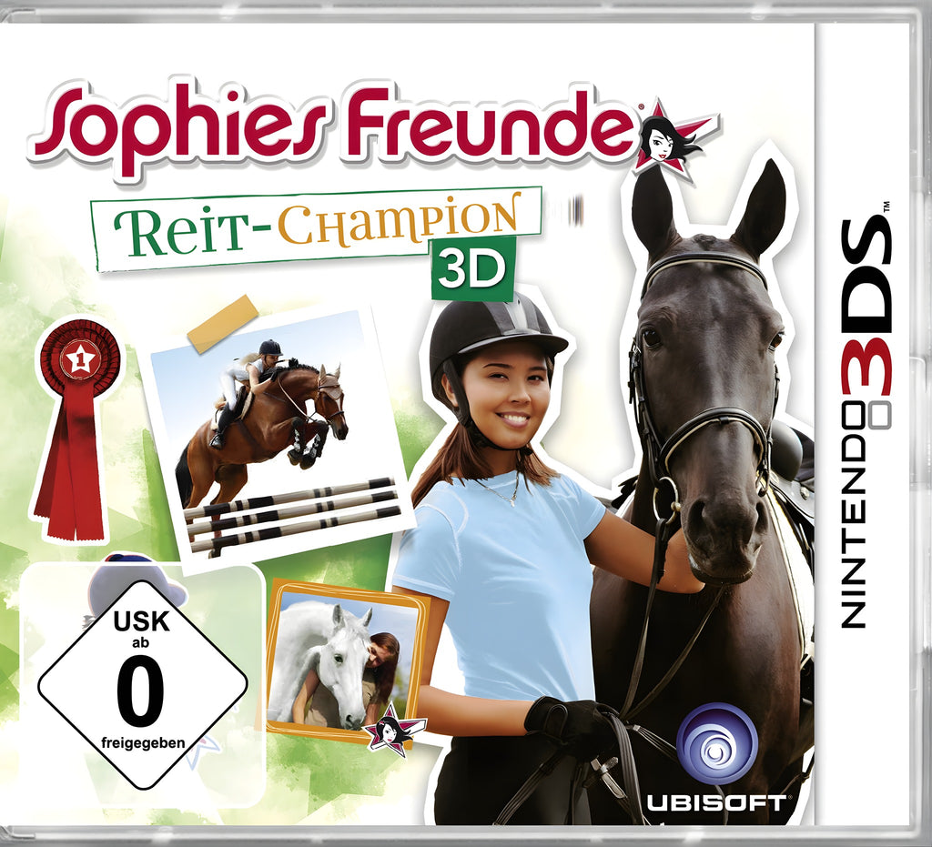 Sophies Freunde: Reit-Champion 3D / Imagine: Champion Rider 3D (DE) – Cover Vorderseite