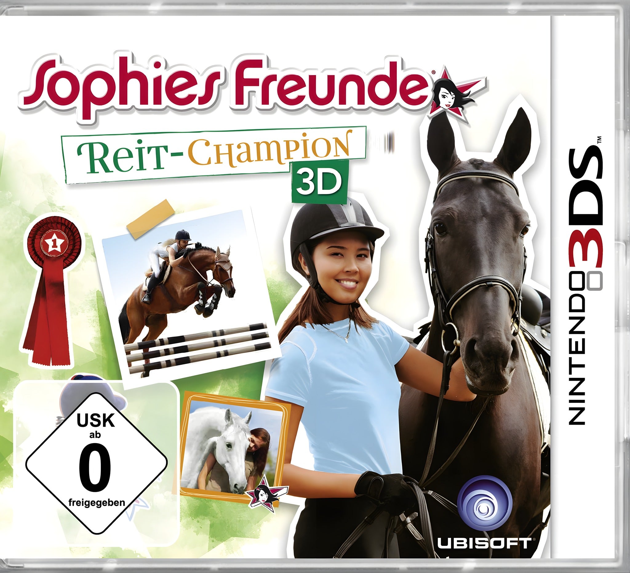 Sophies Freunde: Reit-Champion 3D / Imagine: Champion Rider 3D (DE) – Cover Vorderseite