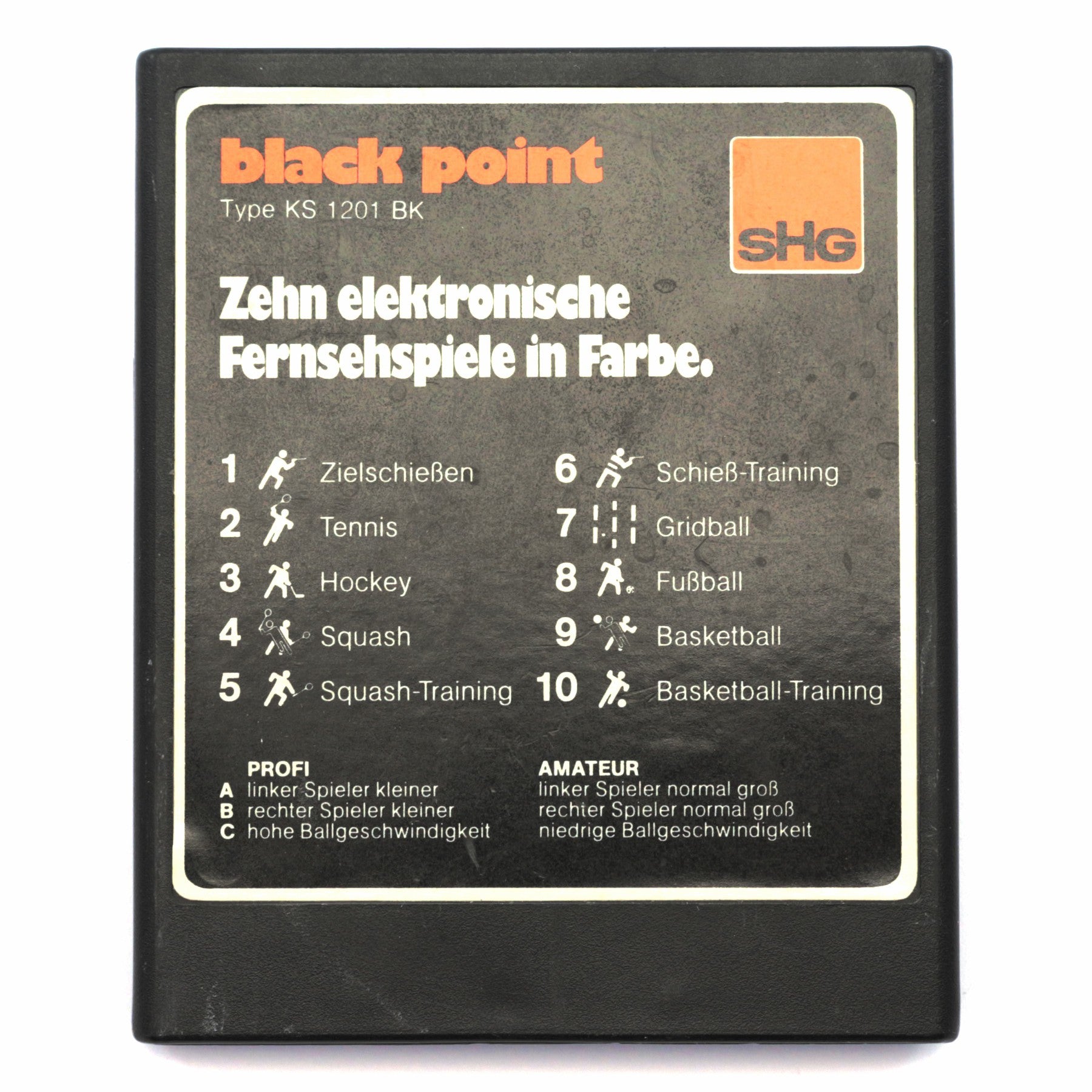 Black Point - Zehn elektronische Fernsehspiele in Farbe