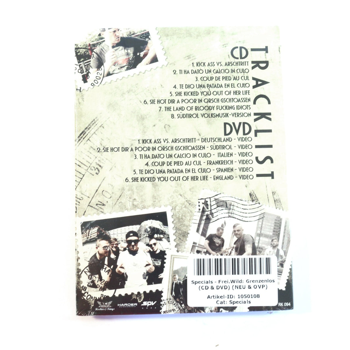Frei.Wild: Grenzenlos / CD & DVD