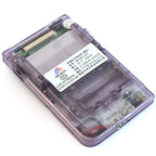 GB Boy Konsole Clear/Atomic Purple Custom Case