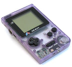 GB Boy Konsole Clear/Atomic Purple Custom Case