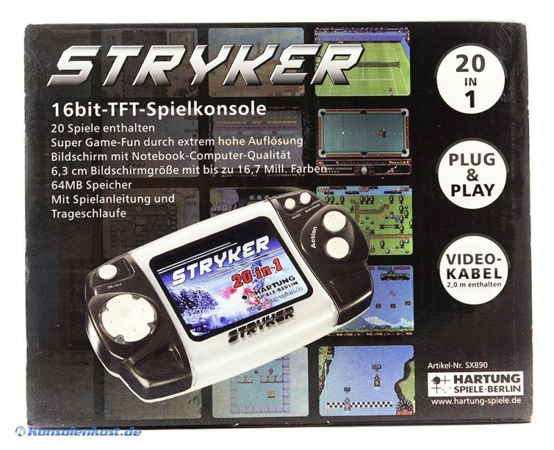 Konsole Stryker + 20 Spiele
