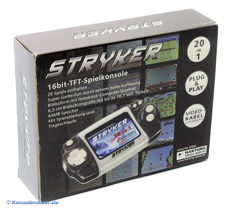 Konsole Stryker + 20 Spiele