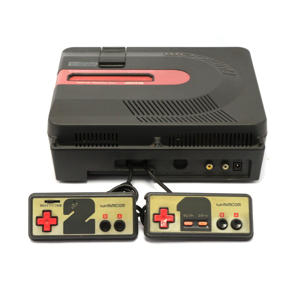 Konsole Twin Famicom AN-500B + 2 Original Controller [Sharp] (JP)
