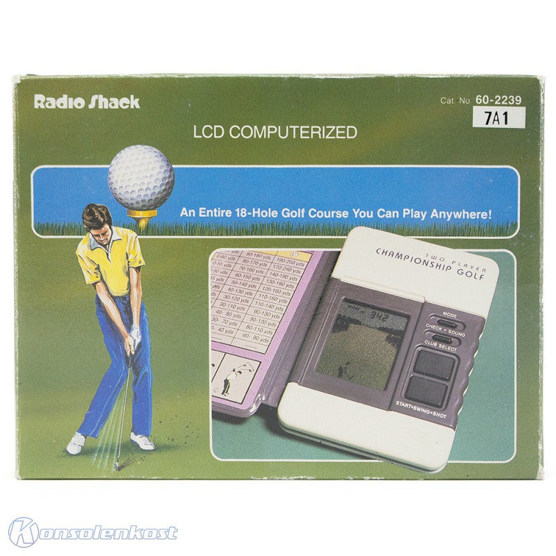 LCD Handheld - Two Player Championship Golf Game [Radio Shack]