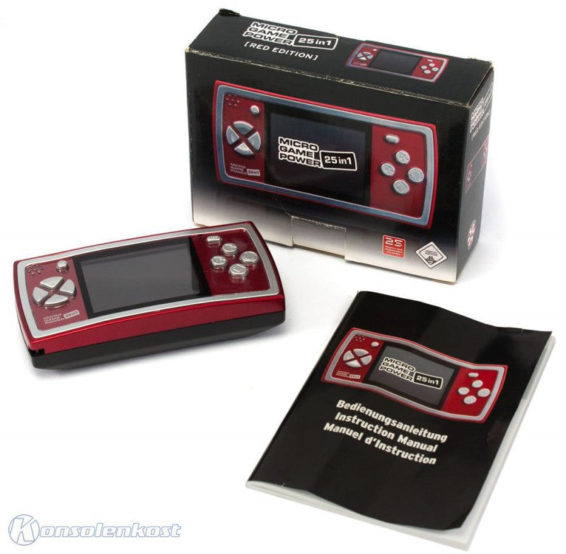 Micro Game Power Konsole 25in1 Red Edition [Kamikaze Gear]