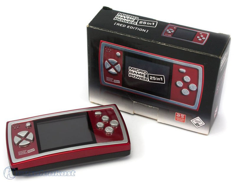 Micro Game Power Konsole 25in1 Red Edition [Kamikaze Gear]