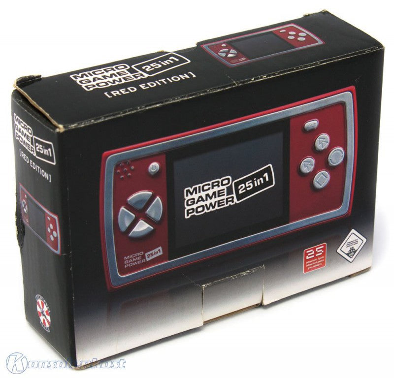 Micro Game Power Konsole 25in1 Red Edition [Kamikaze Gear]