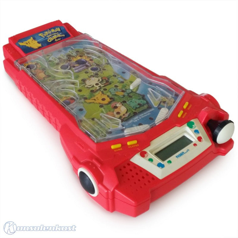 Pokemon Thundershock Challenge Pinball LED Game Tabletop / Flipper [Tiger Electronics]