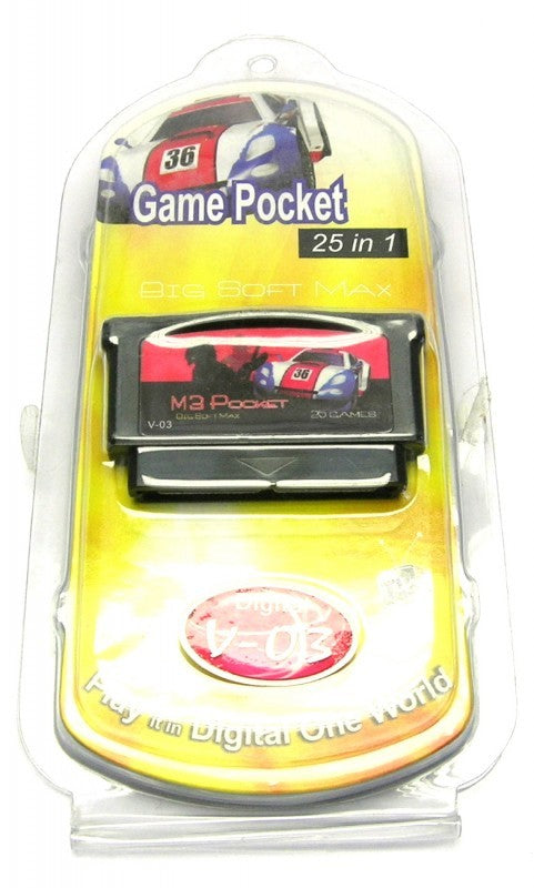 One Station 8 Bits 25 in 1 V-03 Game Cartridge