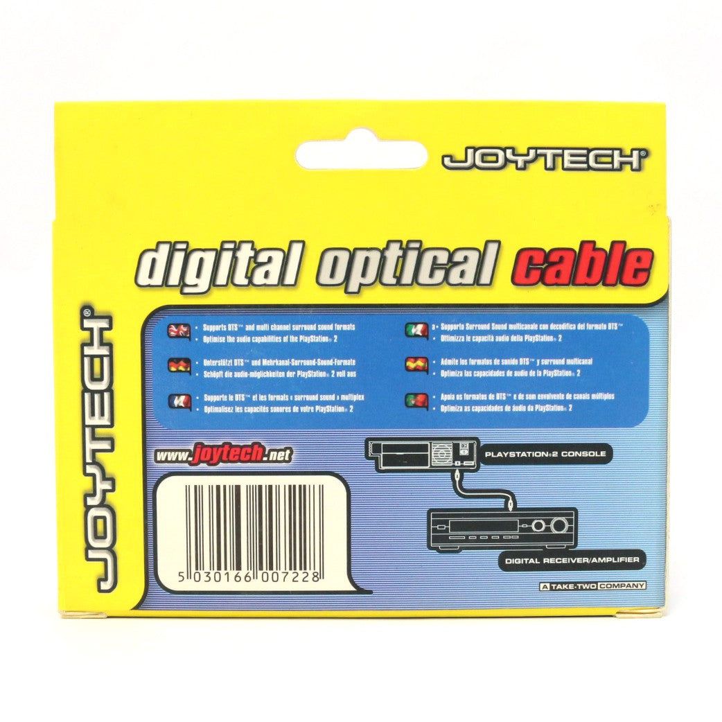 Optical Cable/Digital Audio Kabel/Lichtleiterkabel 1,5m schwarz [Joytech]