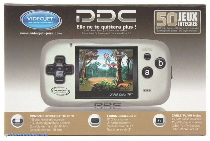 PDC 50 - Konsole + 50 Spiele weiß [VideoJet]