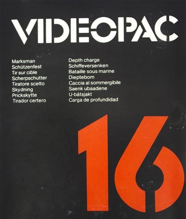 Philips Videopac 16: Schiffe versenken / Schützenfest