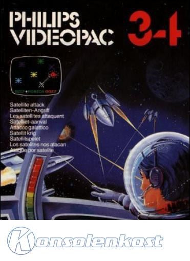 Philips Videopac 34: Satelliten-Angriff