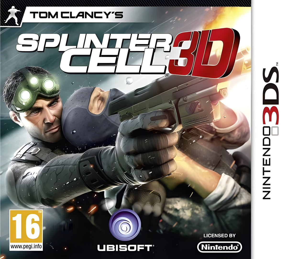 Das Cover von Splinter Cell: 3D für Nintendo 3DS