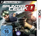 Das Cover von Splinter Cell: 3D für Nintendo 3DS zeigt Sam Fisher mit Waffe, USK ab 16.