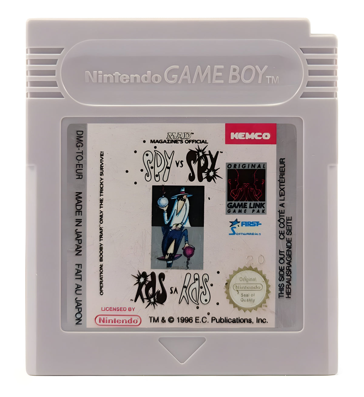 Das Modul von Spy vs. Spy für GameBoy