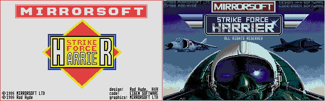 Atari ST - Strike Force Harrier