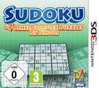 Das Cover von Sudoku + 7 other Complex Puzzles by Nikoli zeigt ein Sudoku-Feld und die Altersfreigaben USK ab 0 und PEGI 3.