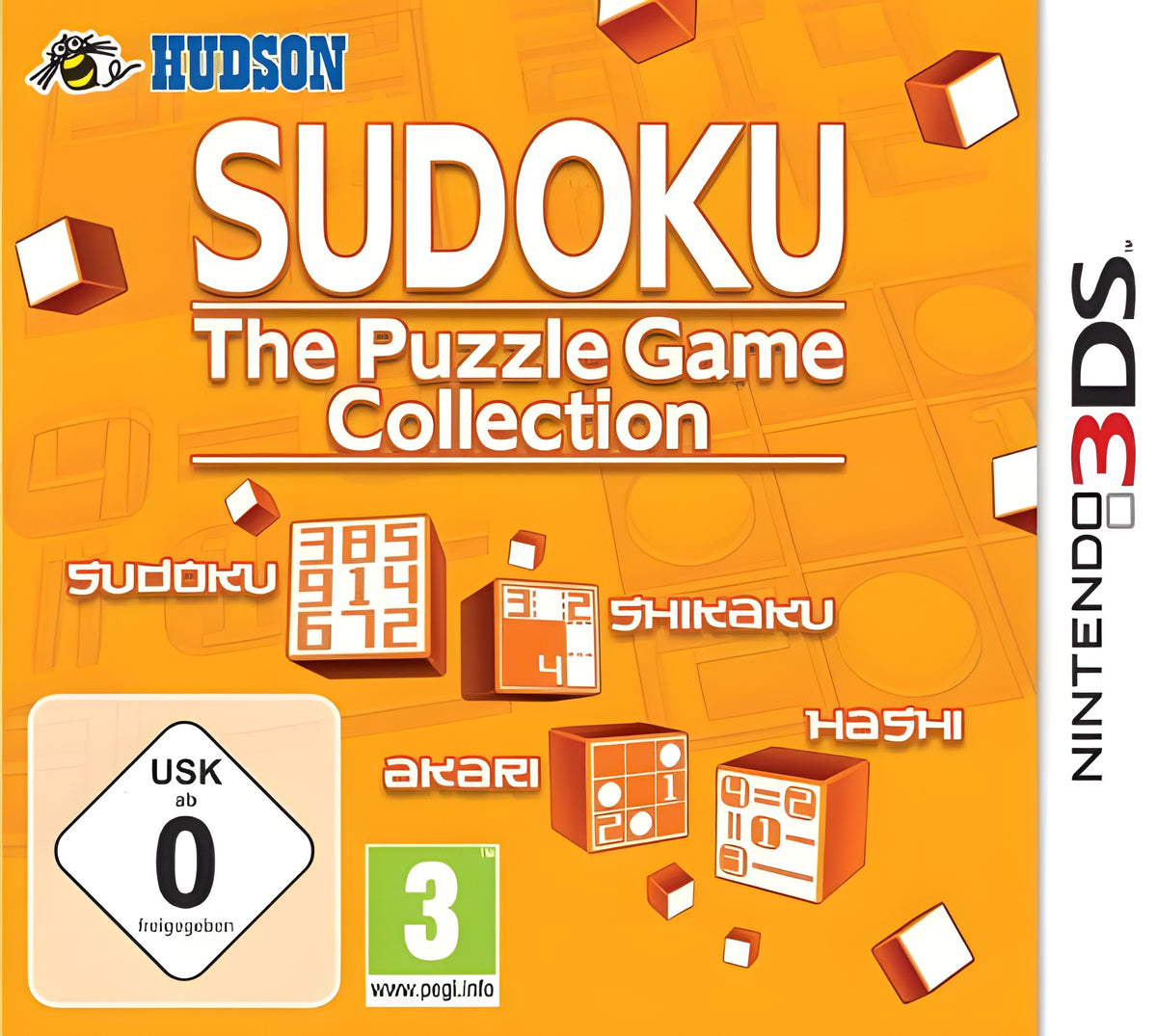Das Cover von SUDOKU - The Puzzle Game Collection für Nintendo 3DS