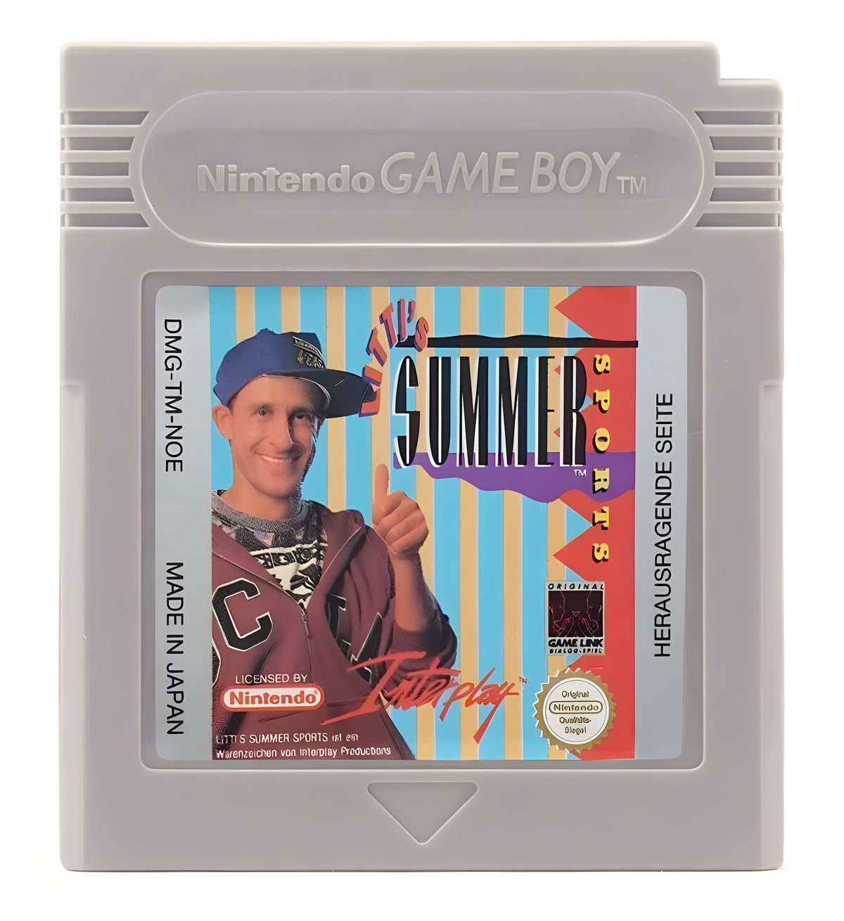 Das Modul von Summer Sports für GameBoy