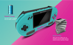 Konsole SupaBoy Portable Hyper Beach [Hyperkin]