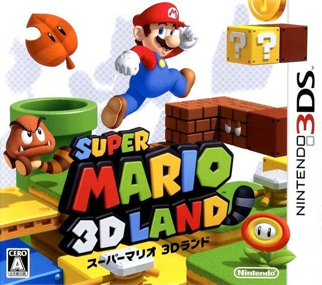 Das Cover von Super Mario 3D Land für Nintendo 3DS