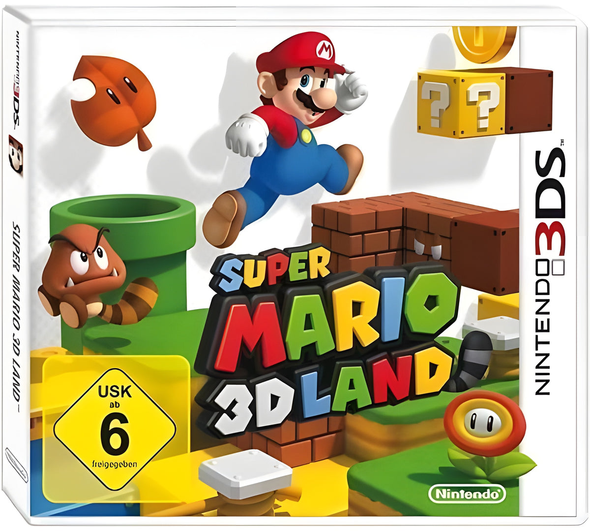 Das Cover von Super Mario 3D Land für Nintendo 3DS